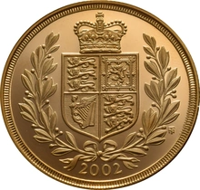 2002 Σετ 3 Χρυσές Αγγλικές Λίρες