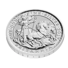 1997 - 2017 1oz Ασημένιο Νόμισμα Britannia 20η επέτειος Chariot Σχέδιο