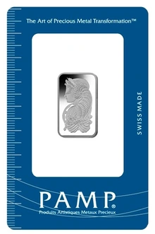 PAMP 10 Γραμμάριο - Μπάρα από Παλλάδιο