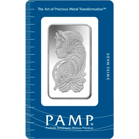 PAMP 50 Γραμμάρια - Μπάρες από Ασήμι