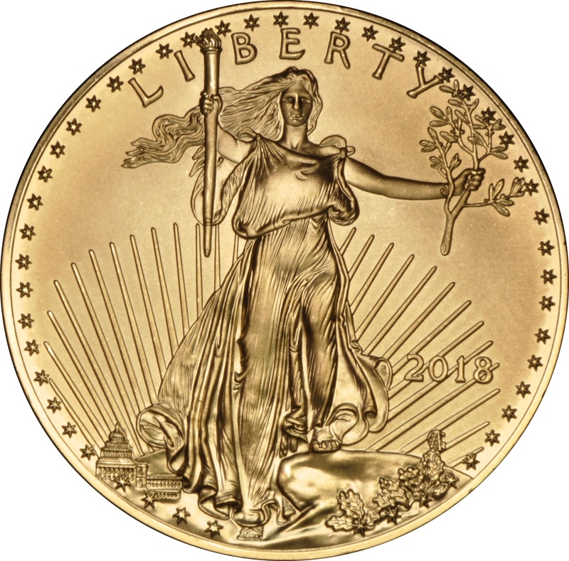 Χρυσό Νόμισμα Η.Π.Α. 2018 - 1 Ουγγιά