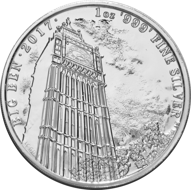 Ασημένιο Νόμισμα - Big Ben 2017