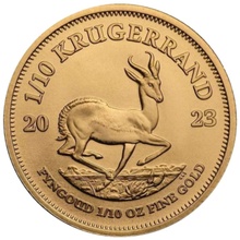 Χρυσό Νόμισμα Krugerrand 2023 - 1/10 Ουγγιάς