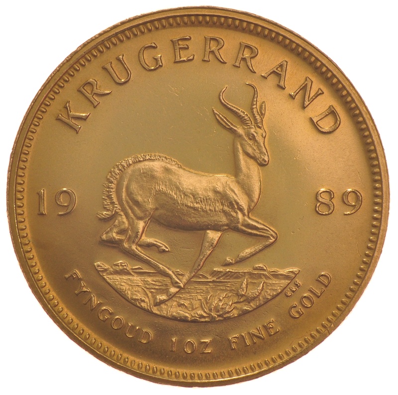 Χρυσό Νόμισμα Krugerrand 1989 - 1 ουγγιά