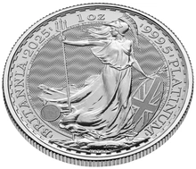 2025 Νόμισμα Britannia από Πλατίνα - 1 ουγγιά