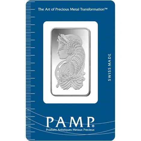 PAMP 1/2 ουγγιά - Μπάρες από Ασήμι