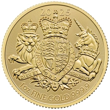 2025 Χρυσό Νόμισμα Royal Arms - 1 ουγγιά