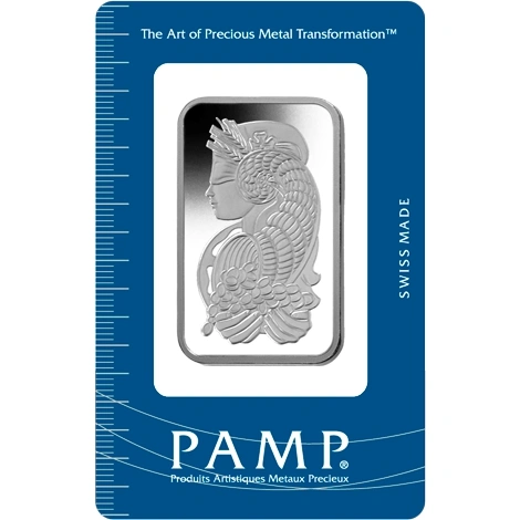 PAMP 100 Γραμμάρια Μπάρα από Πλατίνα