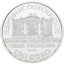Ασημένιο Νόμισμα Αυστρίας (Austrian Philharmonic) 2020 - 1 ουγγιά - Σε συσκευασία δώρου
