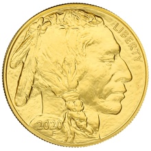 Χρυσό Νόμισμα Αμερικάνικος Βούβαλος 2020 - 1 ουγγιά