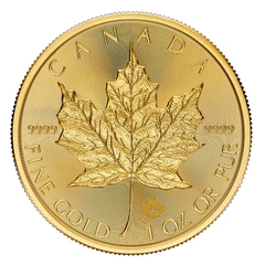 2026 Χρυσό Νόμισμα Canadian Maple Leaf 1 ουγγιάς