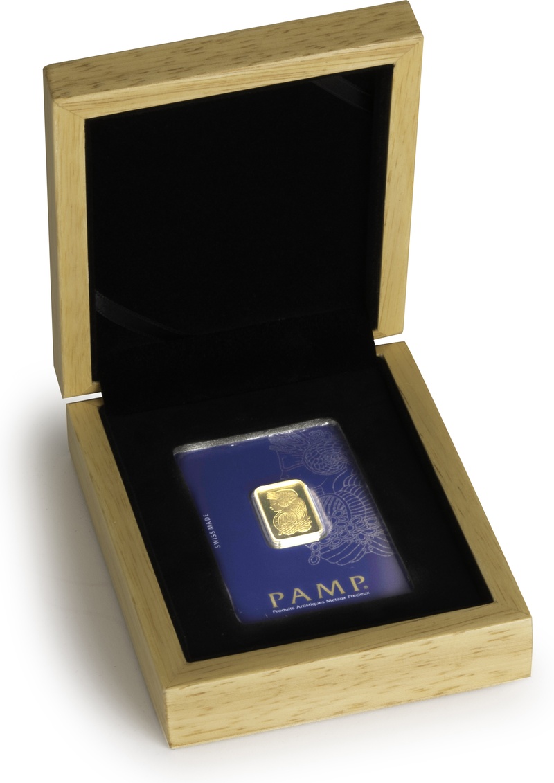 PAMP 10 Γραμμάρια - Μπάρες χρυσού σε συσκευασία δώρου