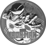 Ασημένιο Νόμισμα - Iron Man - 2018