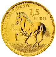Χρυσό Νόμισμα Καρχηδόνιο Άλογο Ισπανίας 2023 - 1 ουγγιά