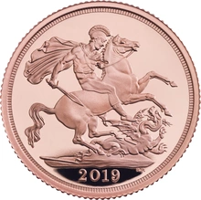 2019 Σετ 3 Χρυσές Λίρες Αγγλίας