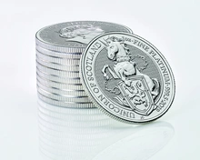 Unicorn of Scotland - Queen's Beast - Νόμισμα από Πλατίνα- 1 ουγγιά