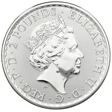 2021 - Ασημένιο Νόμισμα Britannia - 1 ουγγιά
