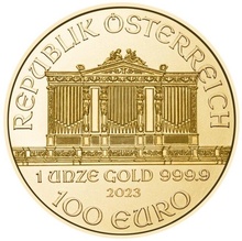 Χρυσό Νόμισμα Φιλαρμονικής Αυστρίας 2023 - 1 ουγγιά