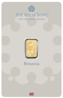 Britannia 1 Γραμμάριο - Μπάρες Χρυσού