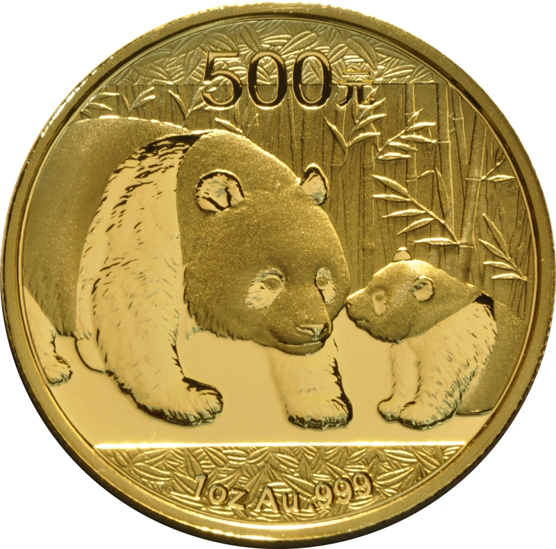 2011 1oz Gold Chinese Panda Coin