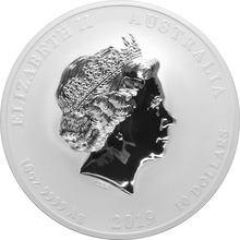 Ασημένιό Νόμισμα - Έτος του Χοίρου - Perth Mint - 10 ουγγιά