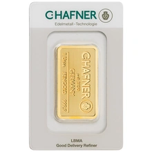 C. Hafner 1 ουγγιά - Minted Μπάρα Χρυσού