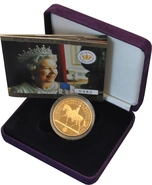 2002 - Πενταπλή Λίρα Αγγλίας (Proof) , Golden Jubilee