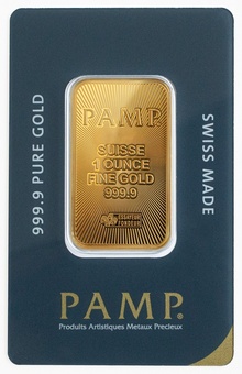 PAMP 1 ουγγιά Suisse - Μπάρες Χρυσού
