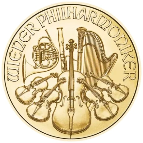 Χρυσό Νόμισμα Philharmonic Αυστρίας 2025 - 1/25 Oυγγιάς