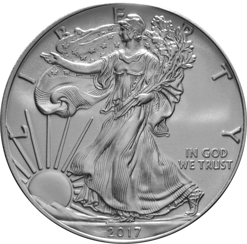 2017 1oz American Eagle Silver Coin
