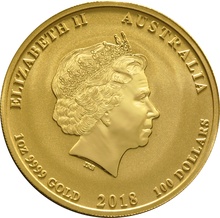 Χρυσό Νόμισμα - Year of the Dog 2018 - Perth Mint - 1 ουγγιά