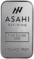 Asahi 1 ουγγιά Ασημένια Ράβδος