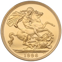 1996 Σετ 4 Χρυσές Λίρες Αγγλίας (Proof)