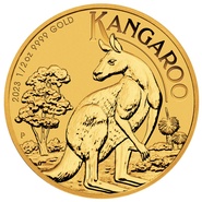 Χρυσό Νόμισμα - Αυστραλιανό Καγκουρό 2023 - Μισή  ουγγιά