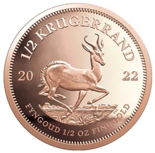 Χρυσό Νόμισμα Krugerrand 2022 - Μισή Ουγγιά