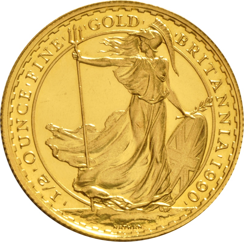 Best Value Half Ounce Britannia Gold Coin