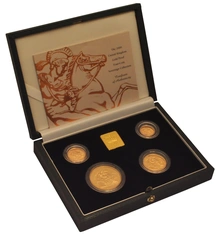2000 Σετ 4 Χρυσές Λίρες Αγγλίας (Proof)