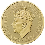 2023 Coronation Χρυσό νόμισμα Αγγλίας 1 ουγγιά
