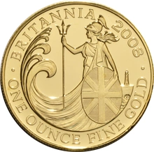 2008 Χρυσό Νόμισμα Britannia - 1 ουγγιά