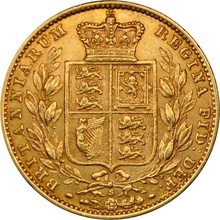 1879 Χρυσή Λίρα Αγγλίας – Bικτώρια Νέα Κεφαλή - Σ