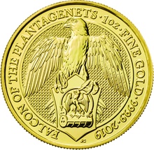 2019 The Falcon of the Plantagenets - Χρυσό Νόμισμα - 1 ουγγιά