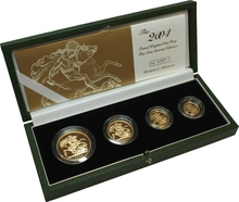 2004 Σετ 4 Χρυσές Λίρες Αγγλίας (Proof)