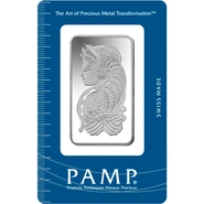 PAMP 50 Γραμμάρια - Μπάρες από Ασήμι
