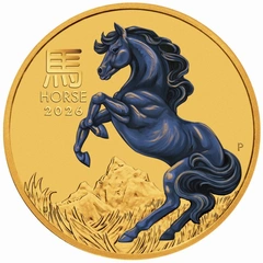 2026 Χρυσό νόμισμα 1/10 ουγγιάς Perth Mint Έτος του Αλόγου