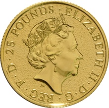The Griffin - Queen's Beast - Χρυσό Νόμισμα - 1/4 ουγγιά