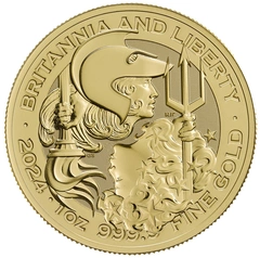 2024 Χρυσό Νόμισμα Britannia & Liberty- 1 ουγγιά
