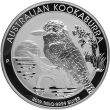 Ασημένιο Νόμισμα - Kookaburra 2019 - 1 κιλό