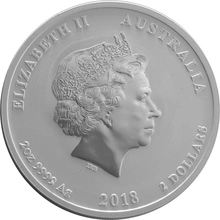Ασημένιό Νόμισμα - Year of the Dog 2018 - Perth Mint - 2 ουγγιές