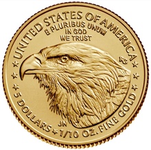 Χρυσό Νόμισμα Αετού Η.Π.Α. 2023 - 1/10 Ουγγιάς