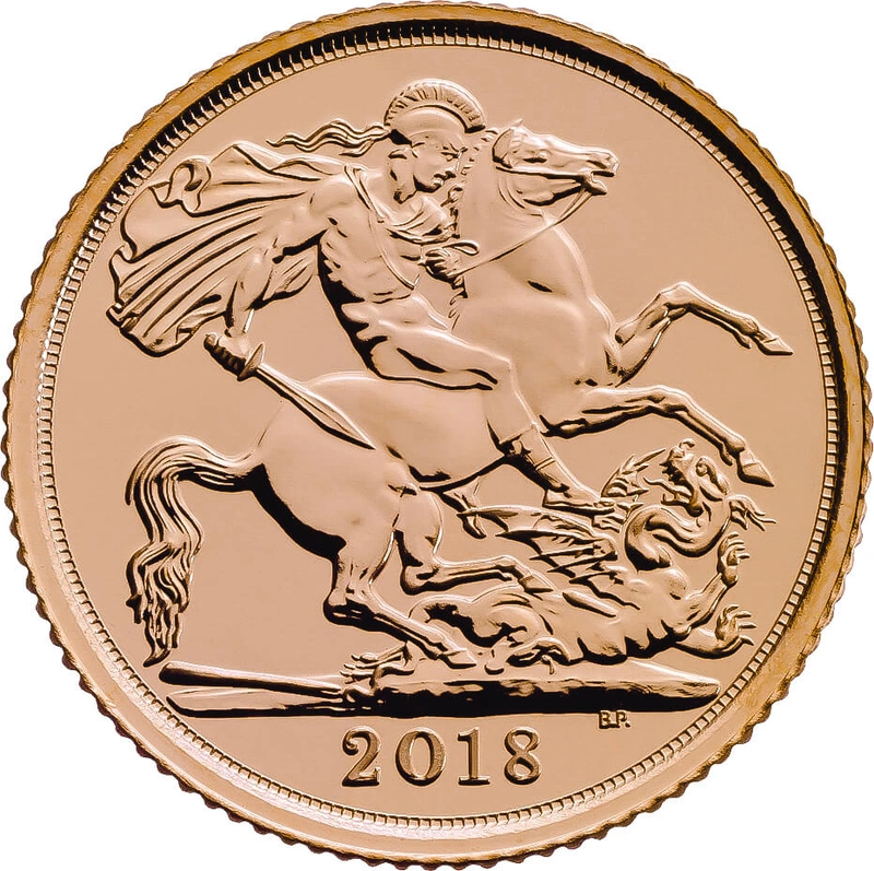 2018 Gold Half Sovereign